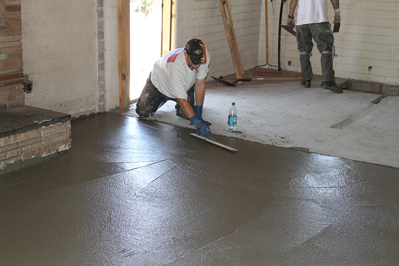 Floor finishing at IBC in Flagstaff AZ