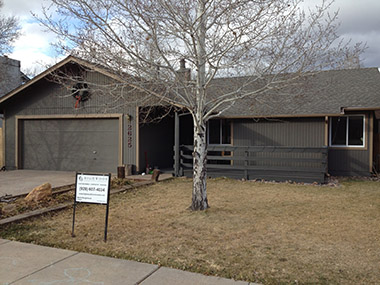 House After Painting Completed painting of a house in Flagstaff AZ (after picture)