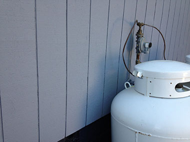 after painting T111 Siding after being repaired by Highwood Construction of Flagstaff AZ