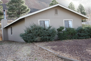 After Painting House Exterior house painted in Flagstaff by Highwood Construction (after picture)