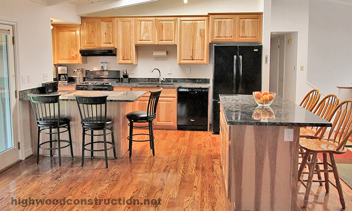 Kitchen remodel by Highwood Construction in Flagstaff Arizona