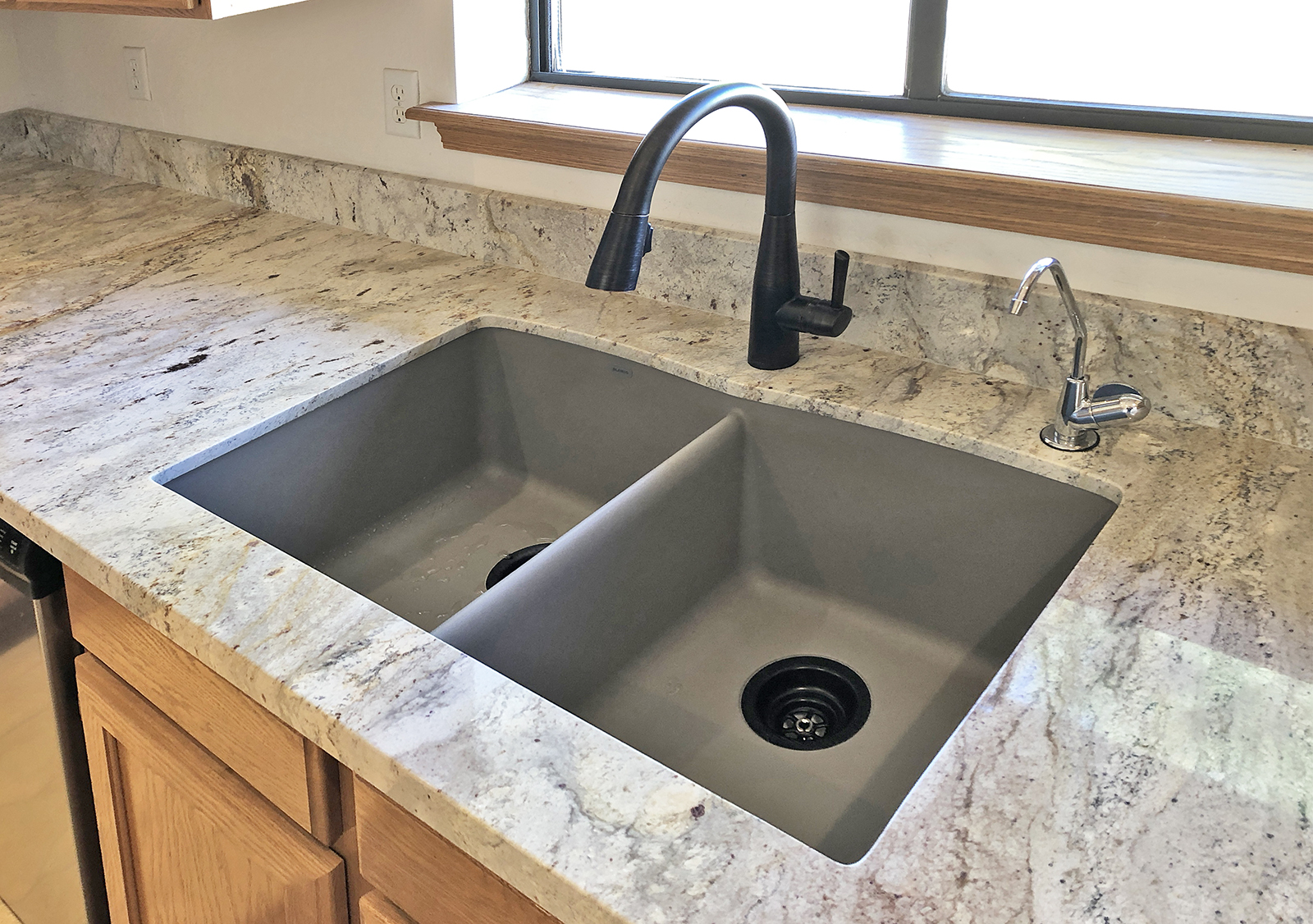 undermount granite sink
